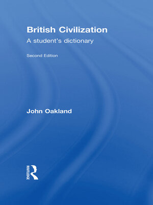 cover image of British Civilization